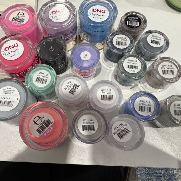 20 dip nail colours Opi, DC/DND, nugenesis, Revel Nail, easy - Picture 2 of 3